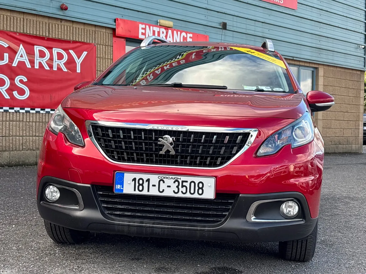 Peugeot 2008 Estate, Petrol, 2018, Red
