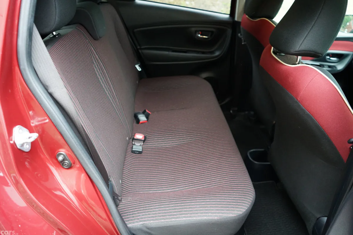 Toyota Vitz Hatchback, Petrol Hybrid, 2017, Red
