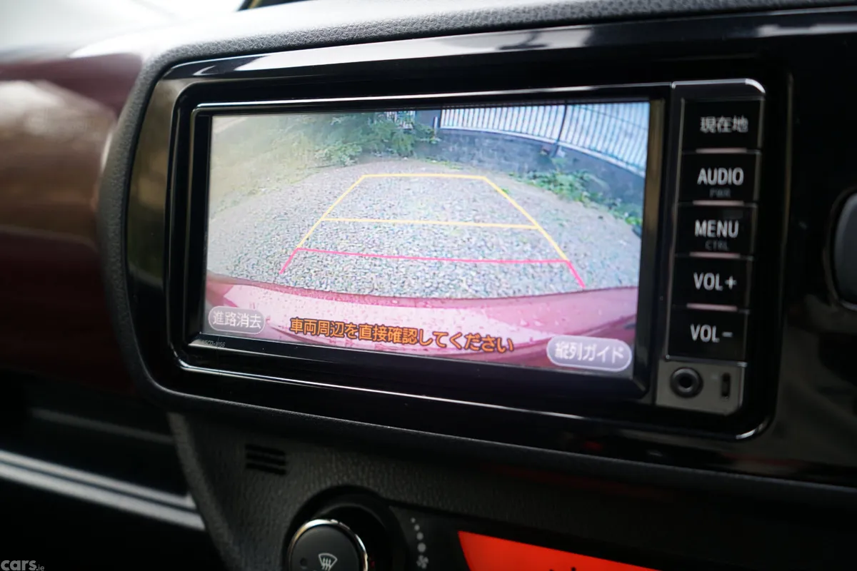 Toyota Vitz Hatchback, Petrol Hybrid, 2017, Red