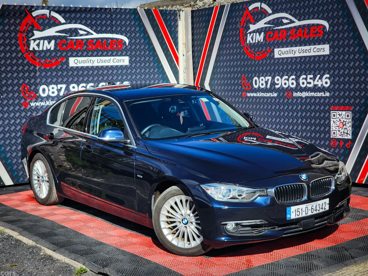 BMW 3-Series Saloon, Petrol, 2015, Blue