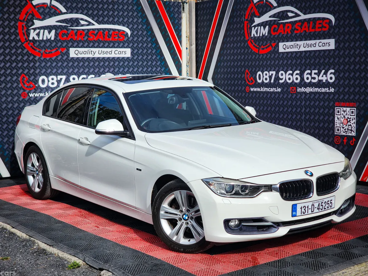 BMW 3-Series Saloon, Petrol, 2013, White