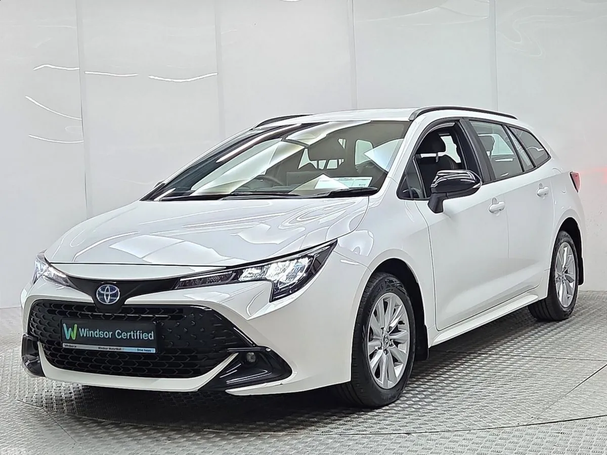 Toyota Corolla Estate, Petrol Hybrid, 2026, White