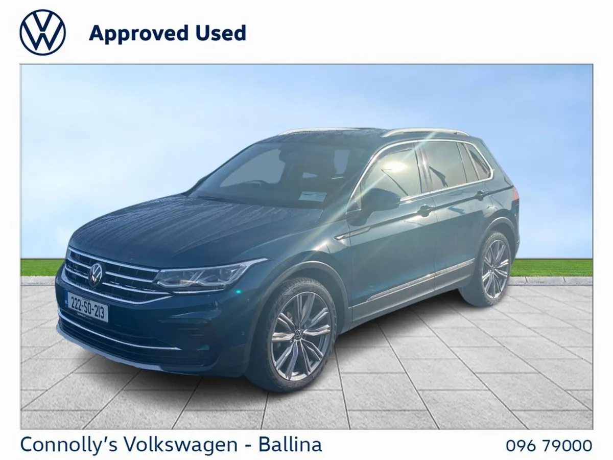 Volkswagen Tiguan SUV, Diesel, 2022, Blue