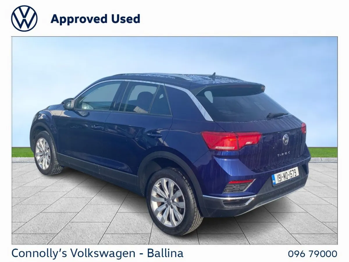 Volkswagen T-Roc SUV, Petrol, 2019, Blue
