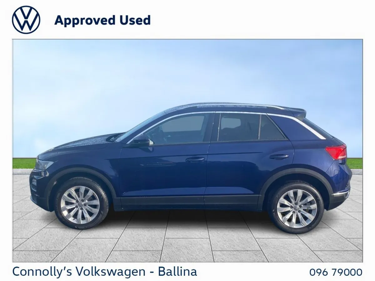 Volkswagen T-Roc SUV, Petrol, 2019, Blue
