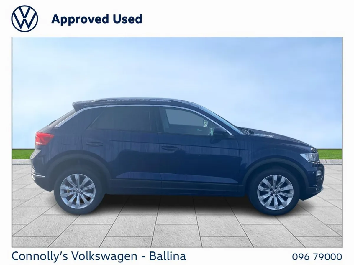 Volkswagen T-Roc SUV, Petrol, 2019, Blue