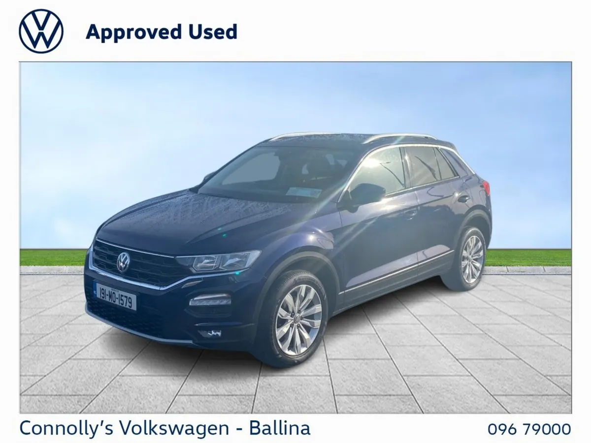 Volkswagen T-Roc SUV, Petrol, 2019, Blue