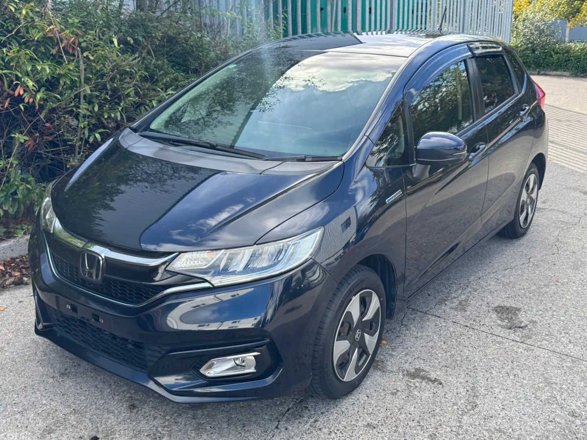 Honda Fit Hatchback, Petrol Hybrid, 2018, Black