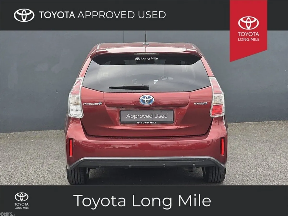 Toyota Prius MPV, Petrol Hybrid, 2019, Red