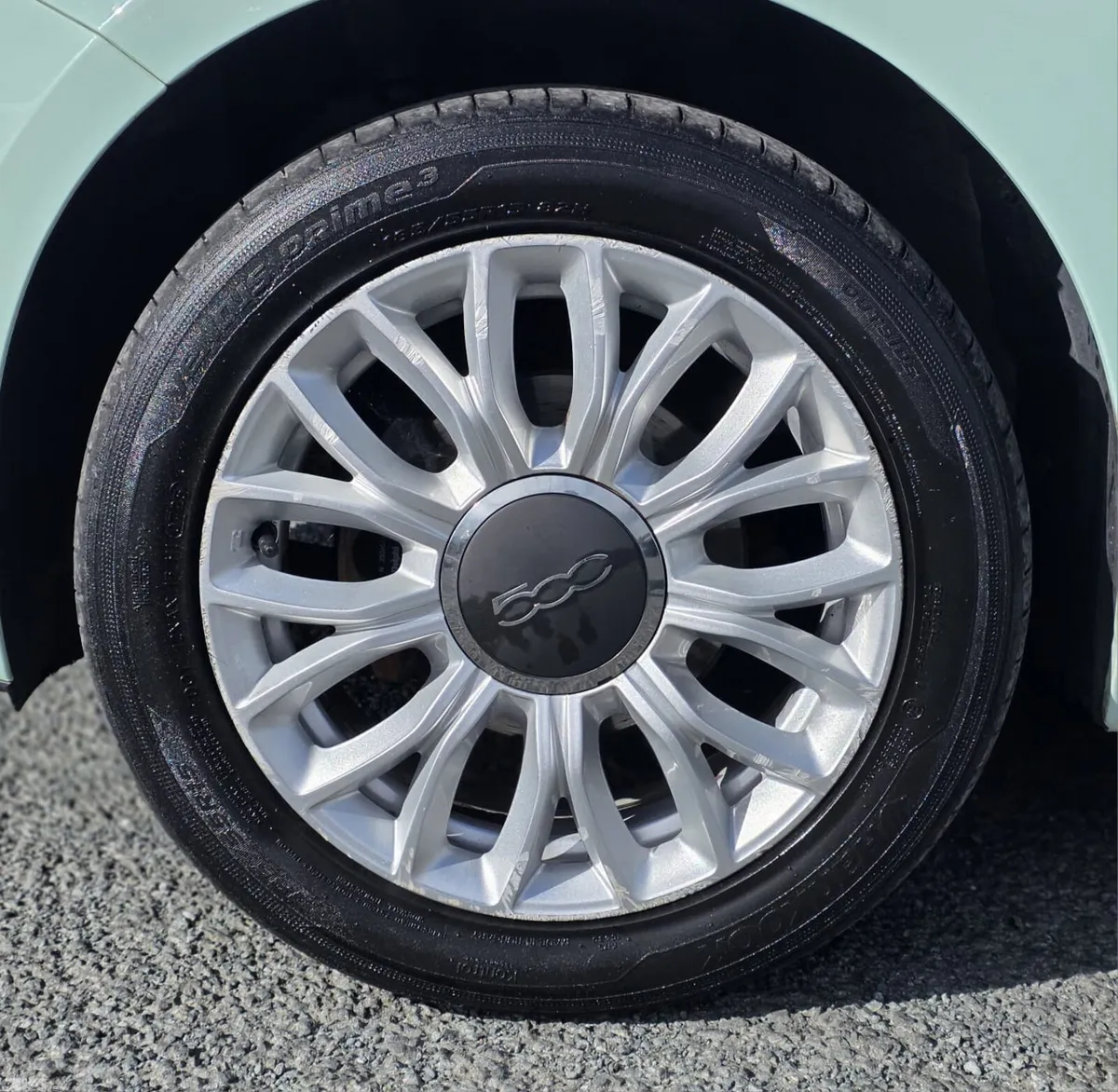 Fiat 500 Hatchback, Petrol, 2015, Green