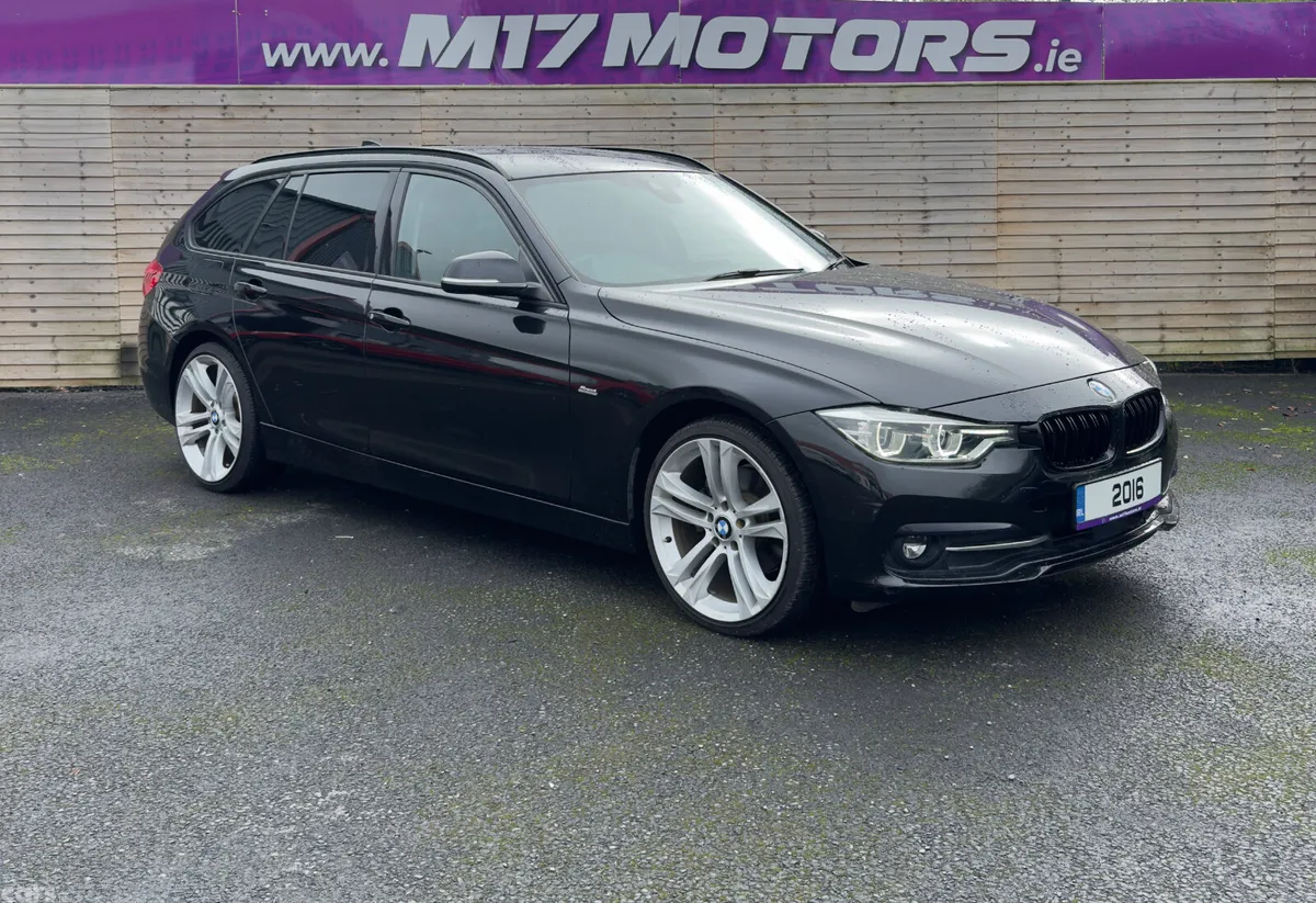 BMW 3-Series Estate, Diesel, 2016, Black