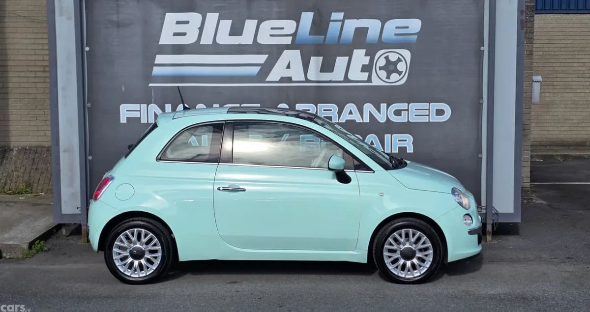 Fiat 500 Hatchback, Petrol, 2015, Green