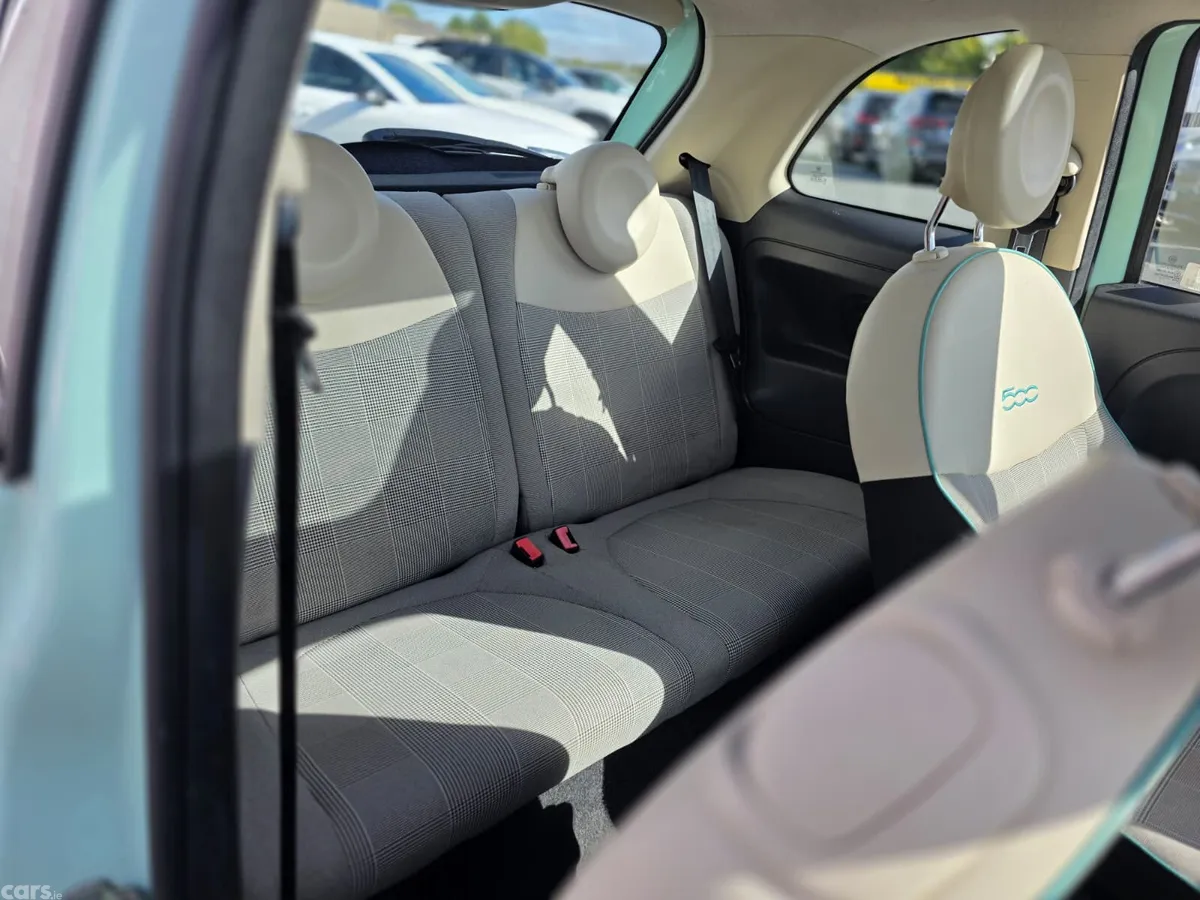 Fiat 500 Hatchback, Petrol, 2015, Green