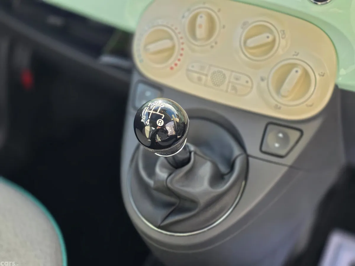 Fiat 500 Hatchback, Petrol, 2015, Green