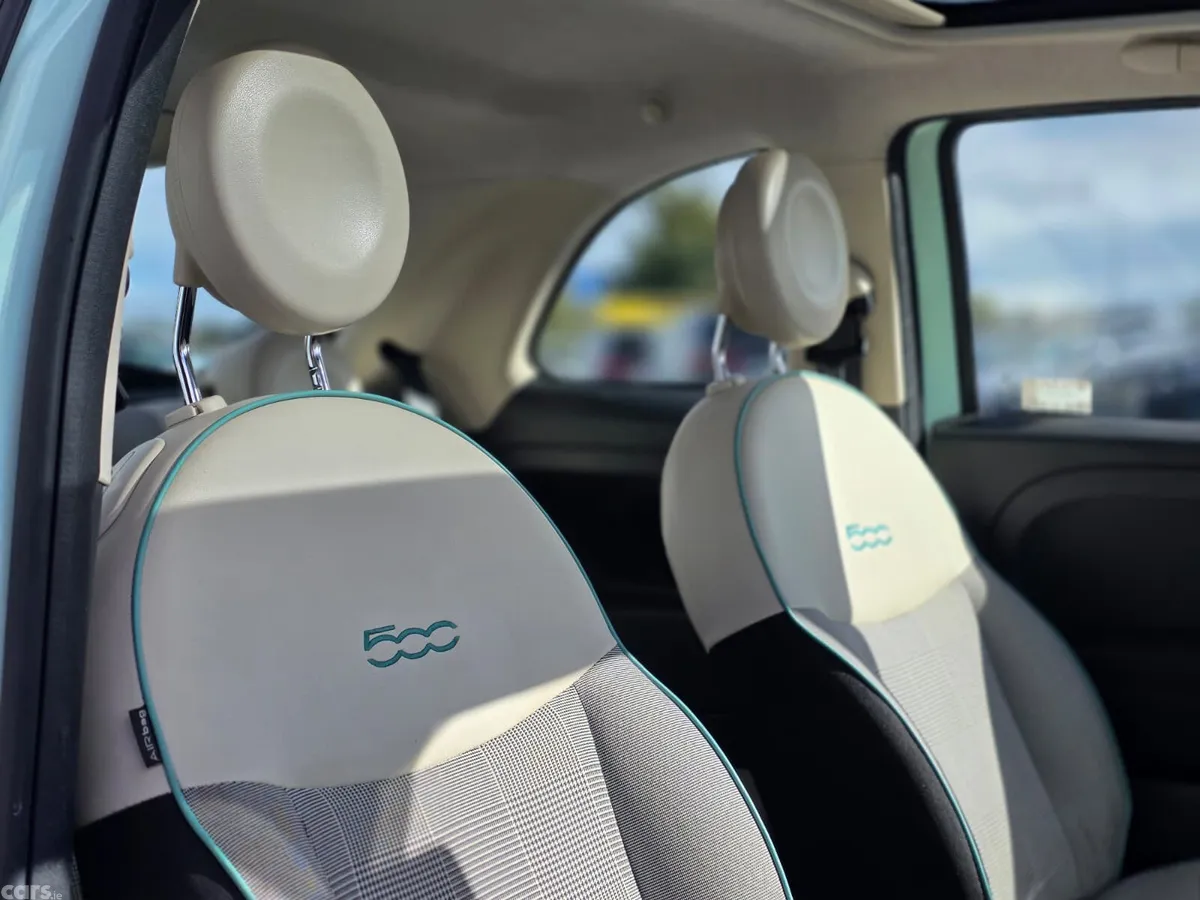 Fiat 500 Hatchback, Petrol, 2015, Green
