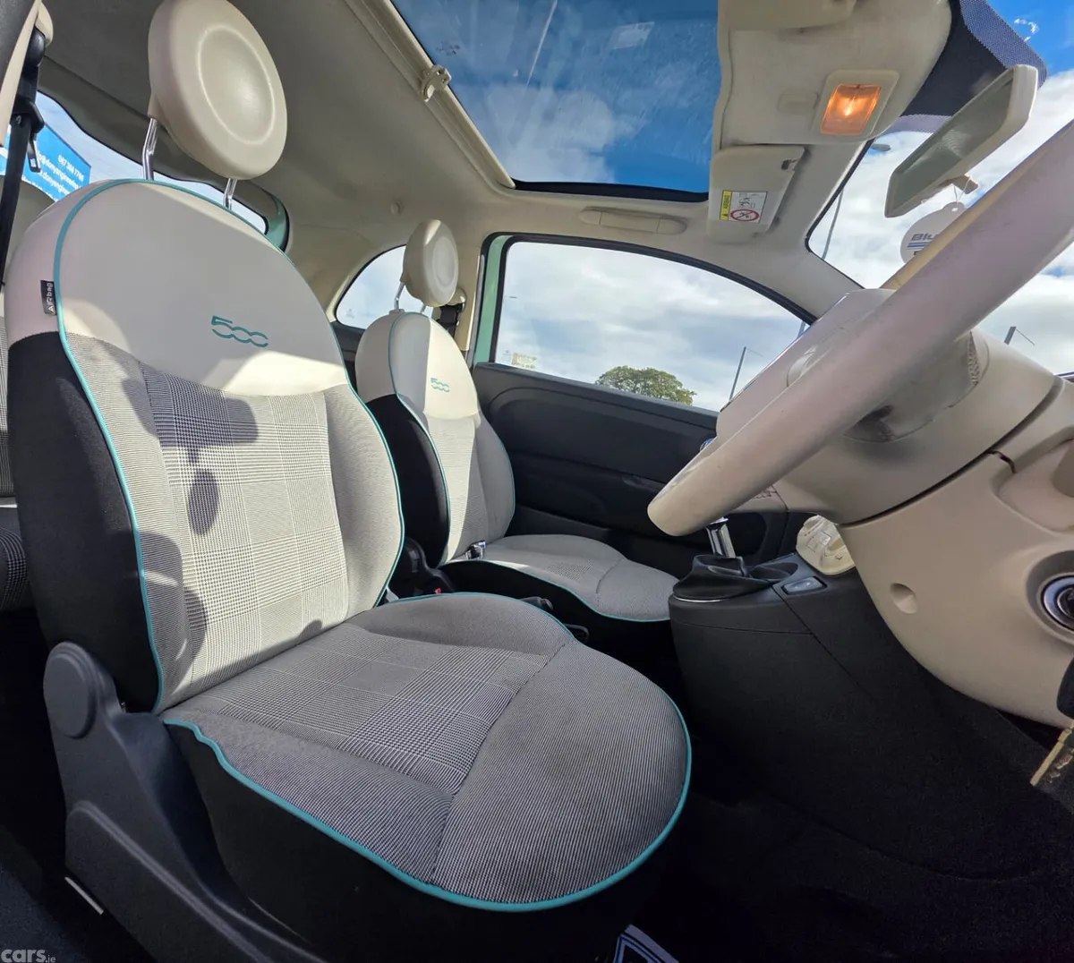 Fiat 500 Hatchback, Petrol, 2015, Green