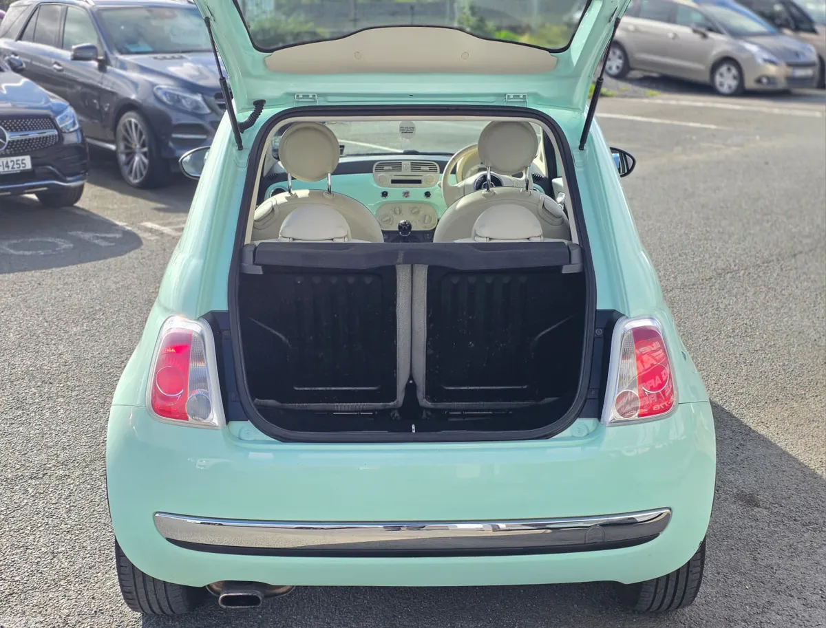 Fiat 500 Hatchback, Petrol, 2015, Green