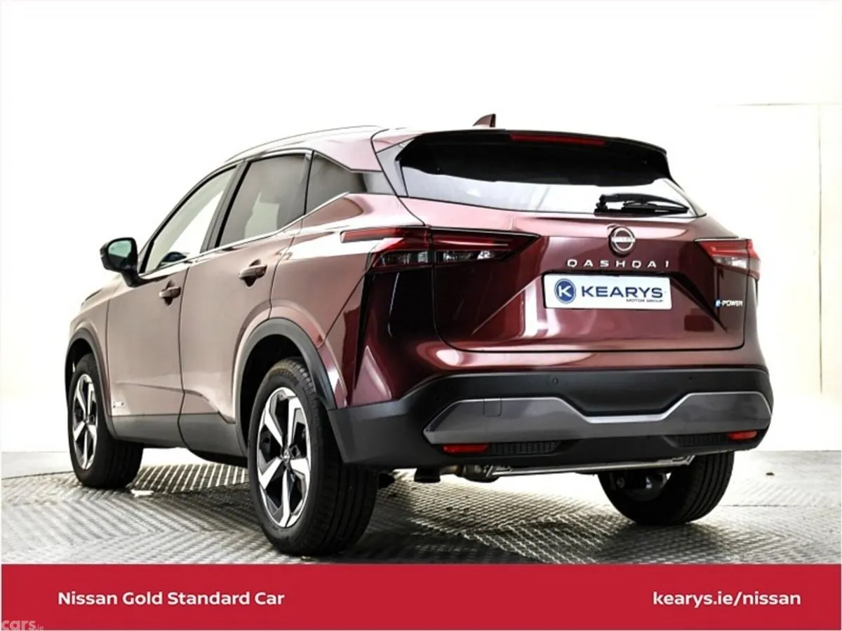 Nissan Qashqai SUV, Petrol Hybrid, 2024, Red