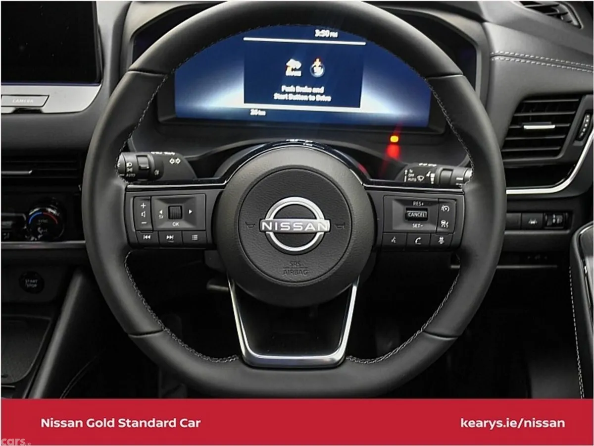 Nissan Qashqai SUV, Petrol Hybrid, 2024, Red