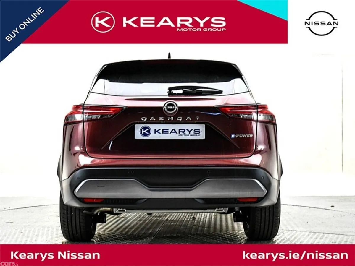 Nissan Qashqai SUV, Petrol Hybrid, 2024, Red