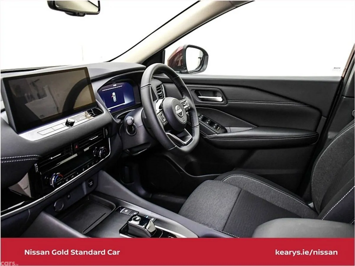 Nissan Qashqai SUV, Petrol Hybrid, 2024, Red