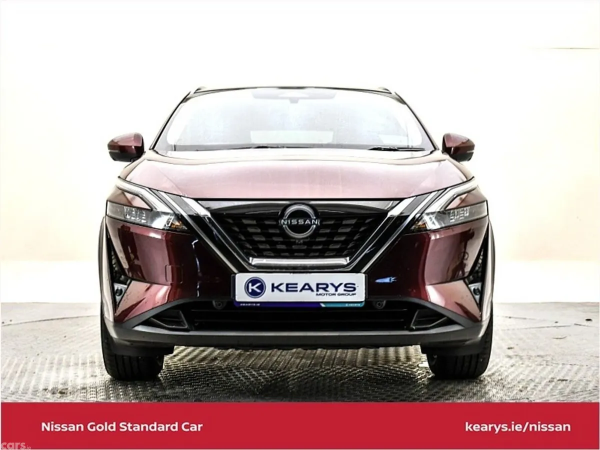 Nissan Qashqai SUV, Petrol Hybrid, 2024, Red