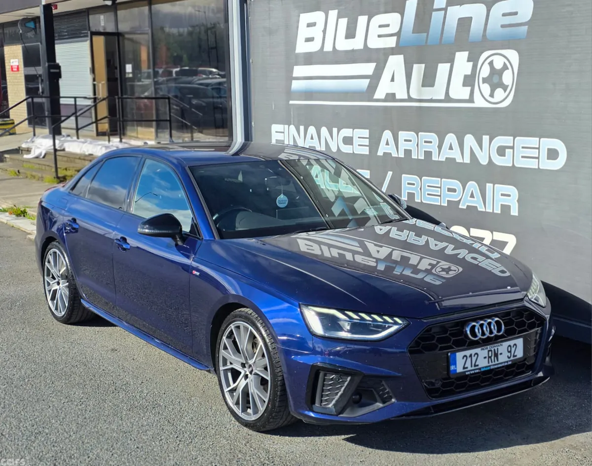 Audi A4 Saloon, Diesel, 2021, Blue
