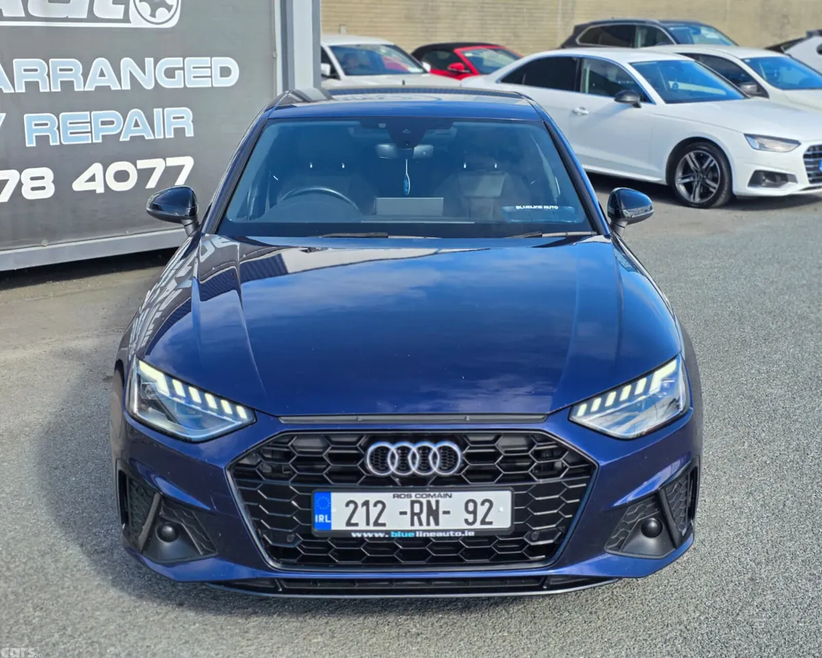 Audi A4 Saloon, Diesel, 2021, Blue