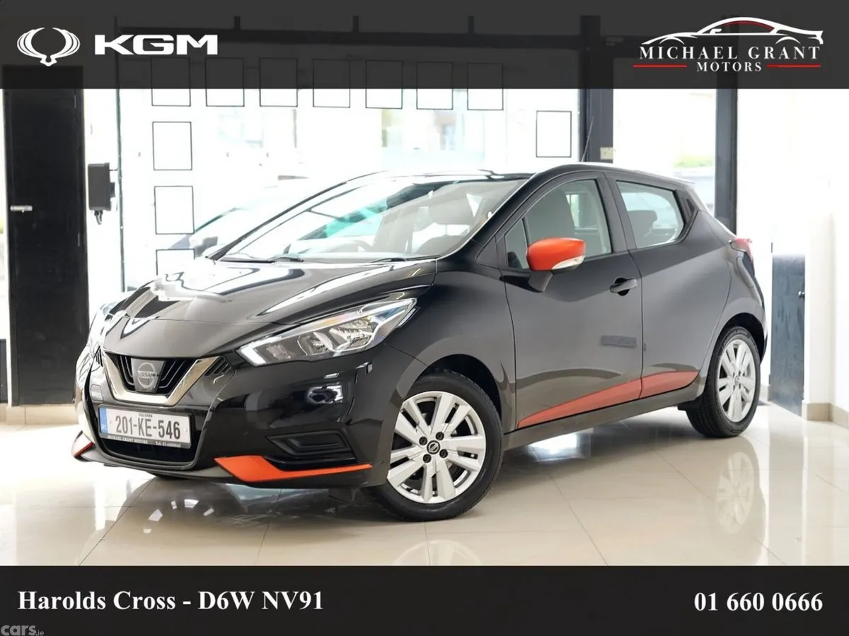Nissan Micra Hatchback, Petrol, 2020, Black
