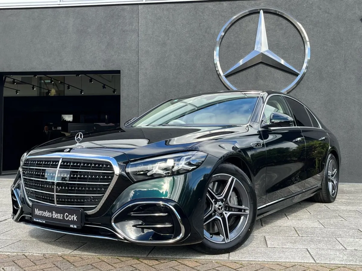Mercedes-Benz S-Class Saloon, Petrol Plug-in Hybrid, 2026, Green