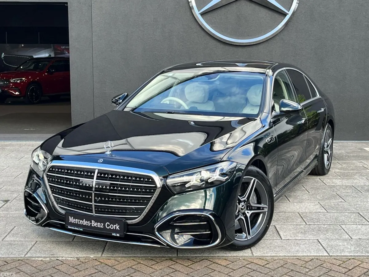 Mercedes-Benz S-Class Saloon, Petrol Plug-in Hybrid, 2026, Green