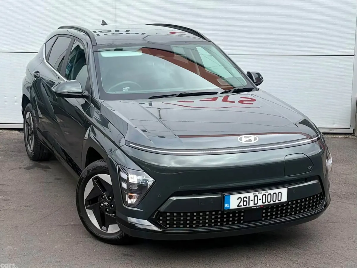 Hyundai KONA Hatchback, Electric, 2026, Green