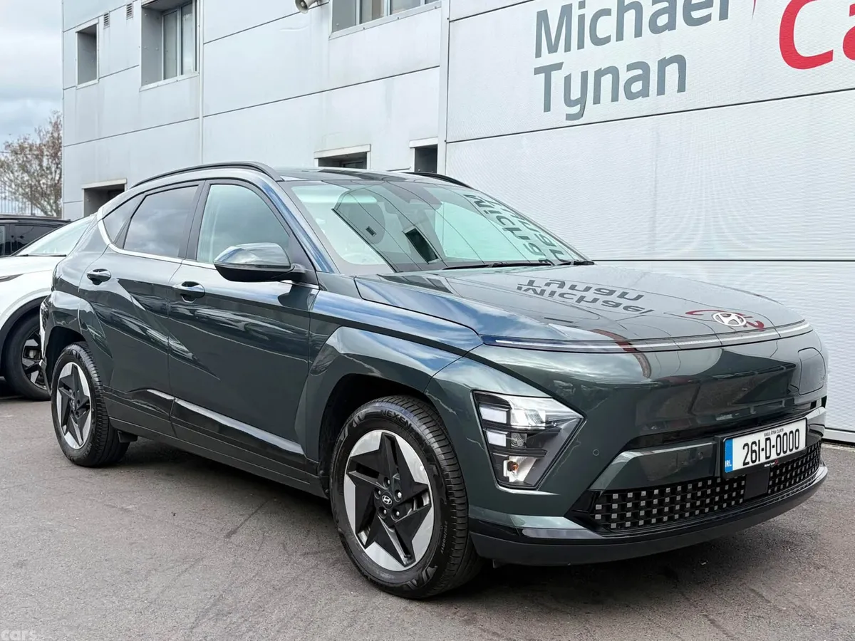 Hyundai KONA Hatchback, Electric, 2026, Green