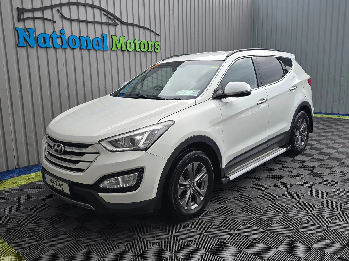 Hyundai Santa Fe SUV, Diesel, 2015, White