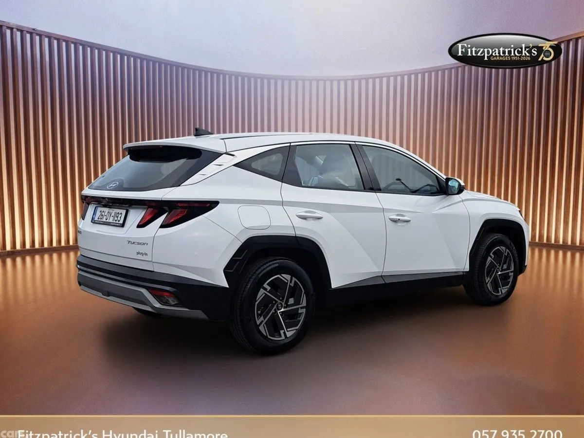 Hyundai Tucson SUV, Petrol Plug-in Hybrid, 2026, White