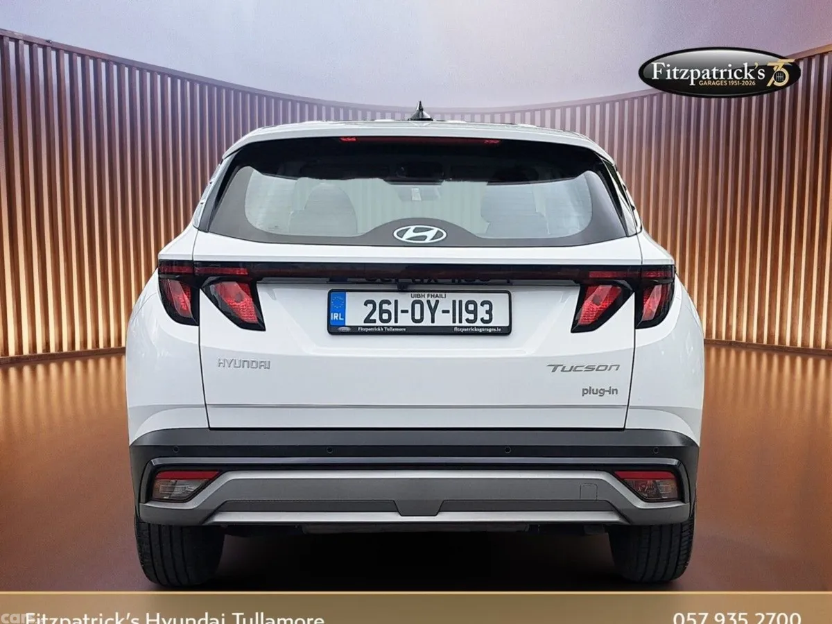 Hyundai Tucson SUV, Petrol Plug-in Hybrid, 2026, White