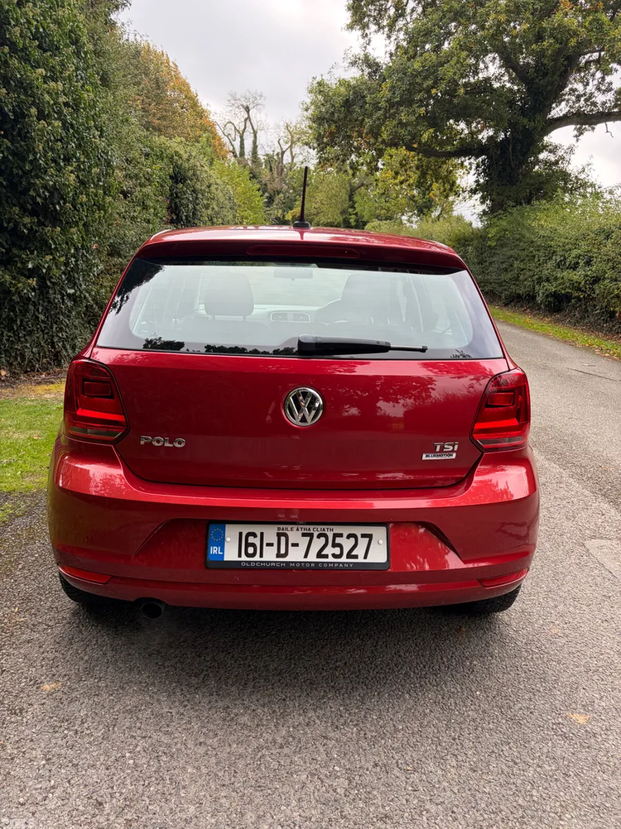 Volkswagen Polo Hatchback, Petrol, 2016, Red