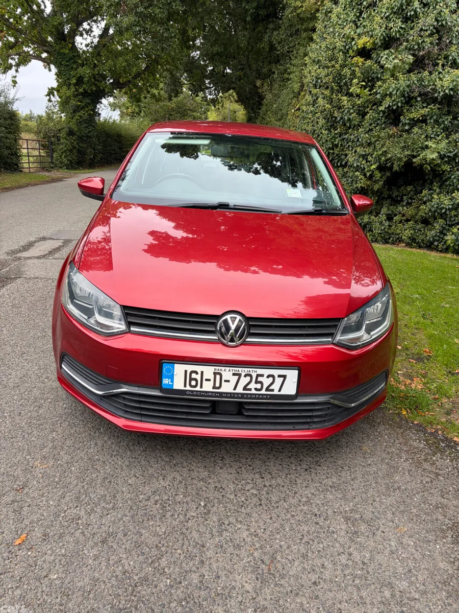 Volkswagen Polo Hatchback, Petrol, 2016, Red