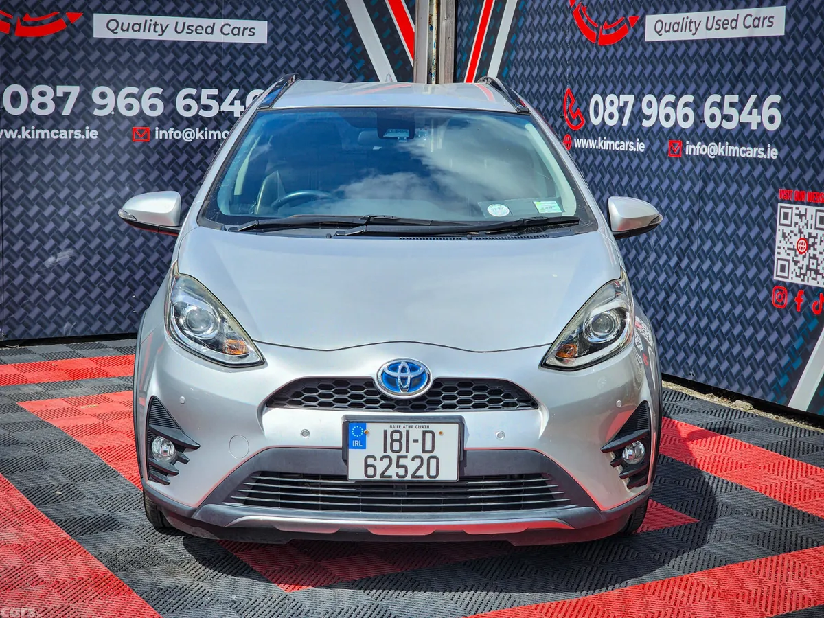 Toyota Aqua Hatchback, Petrol Hybrid, 2018, Silver