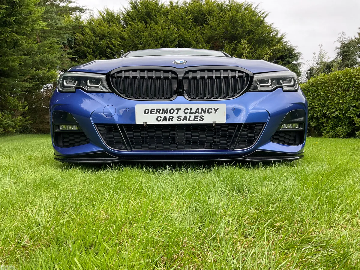 BMW 3-Series Saloon, Diesel Hybrid, 2020, Blue