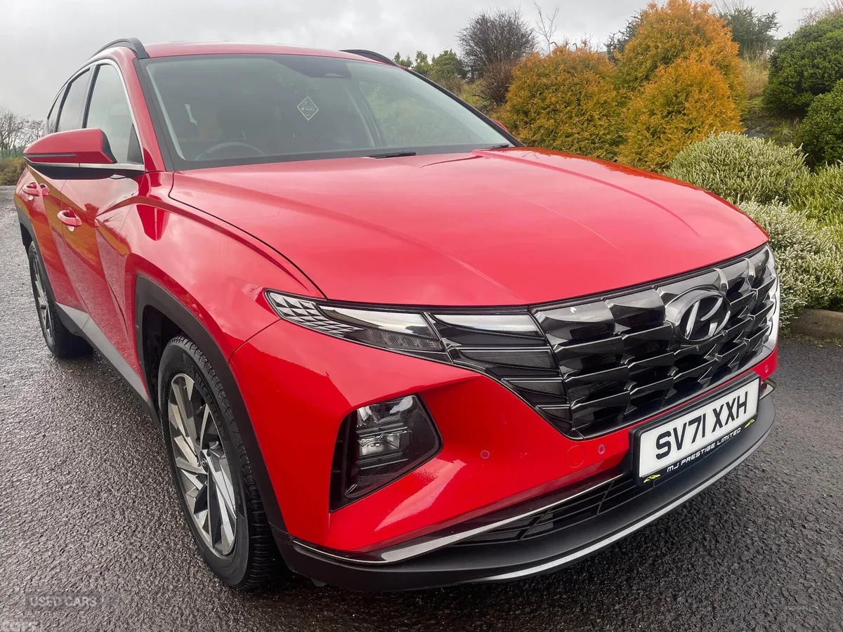 Hyundai Tucson SUV, Petrol, 2021, Red