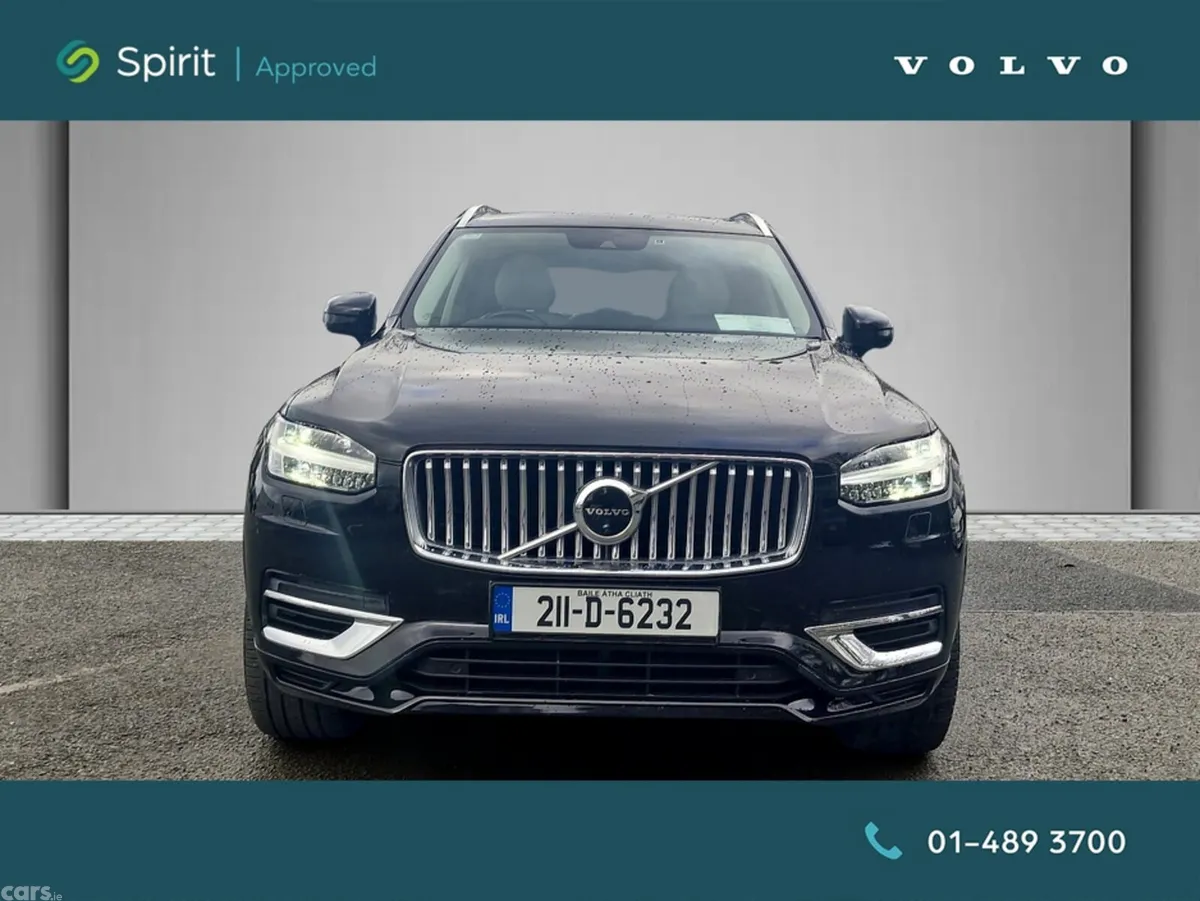 Volvo XC90 SUV, Petrol Plug-in Hybrid, 2021, Black
