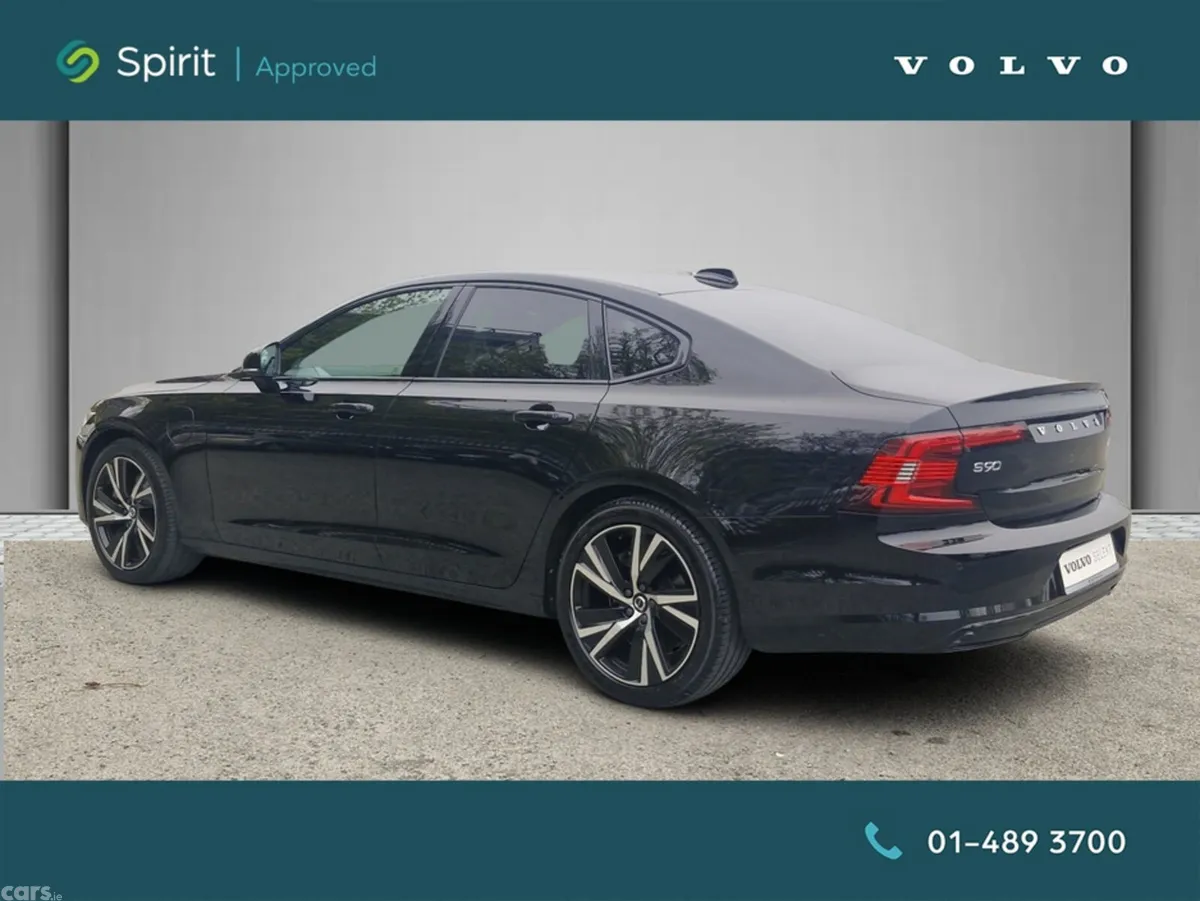 Volvo S90 Saloon, Petrol Hybrid, 2021, Black