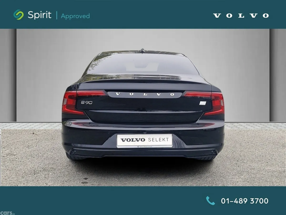 Volvo S90 Saloon, Petrol Hybrid, 2021, Black