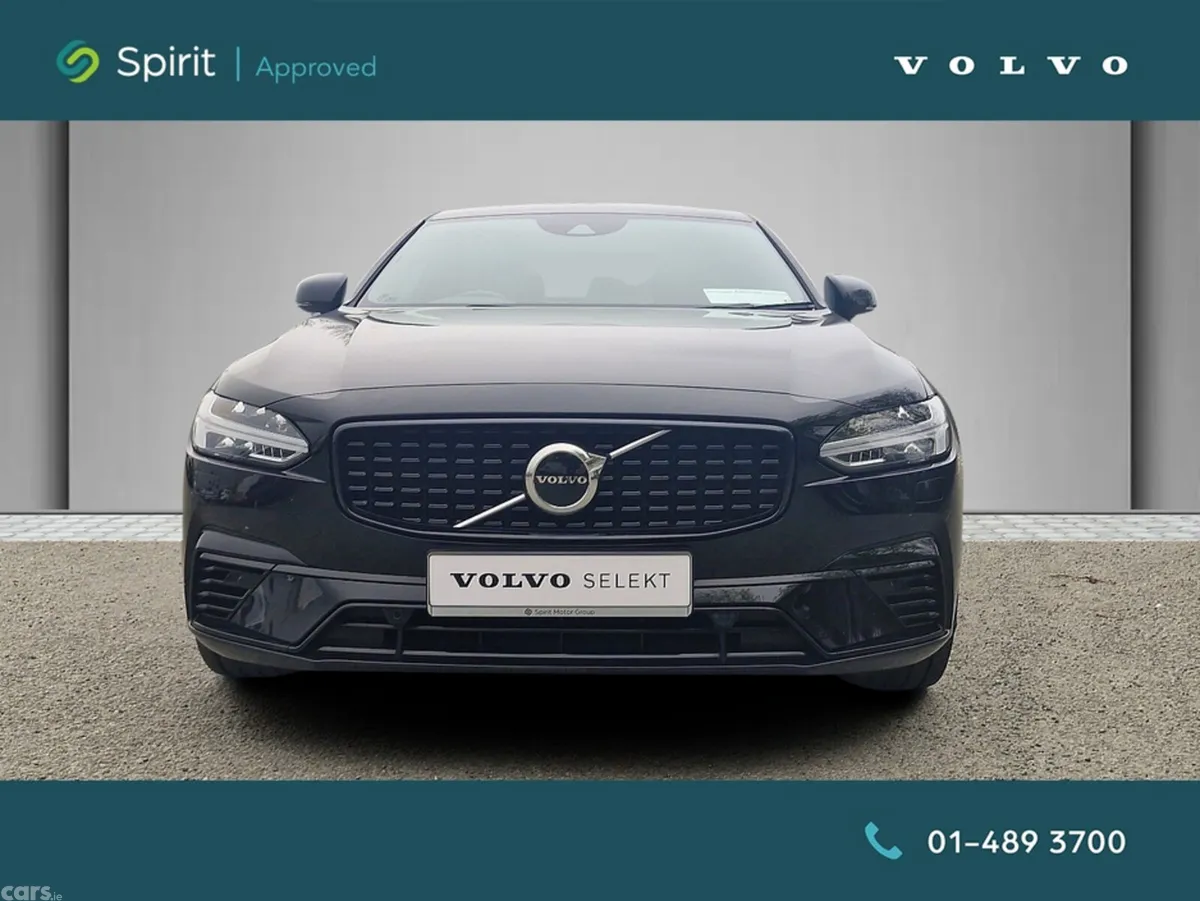 Volvo S90 Saloon, Petrol Hybrid, 2021, Black