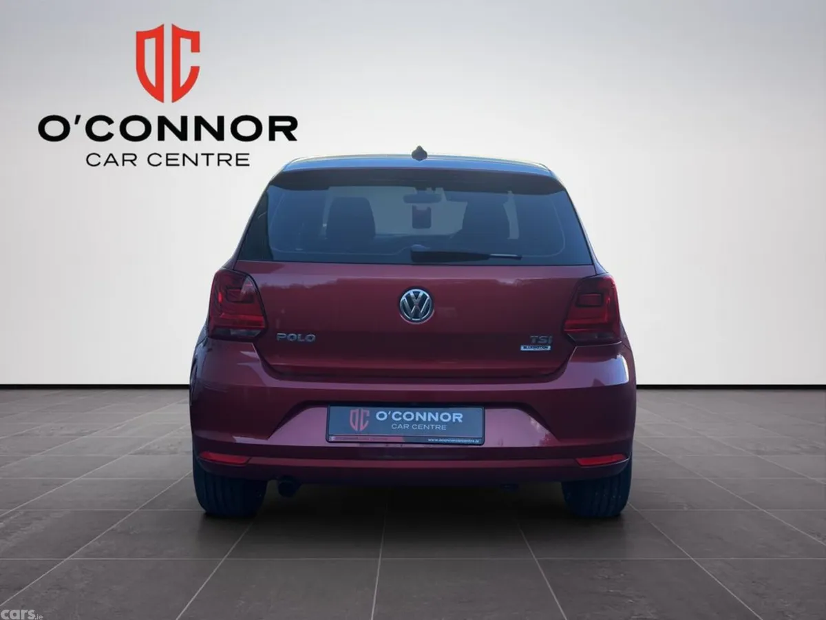 Volkswagen Polo Hatchback, Petrol, 2017, Red