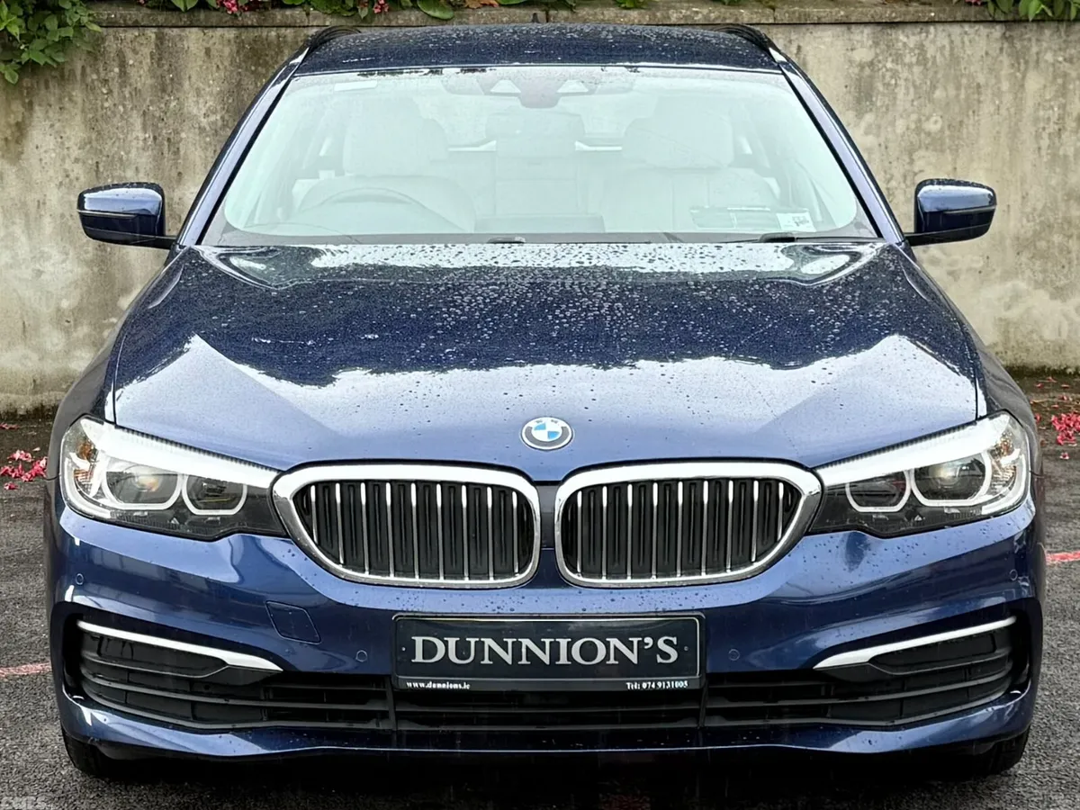 BMW 5-Series Estate, Diesel, 2019, Blue