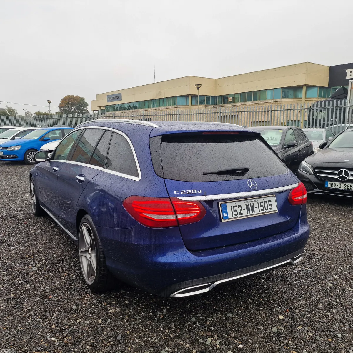 Mercedes-Benz C-Class Estate, Diesel, 2015, Blue