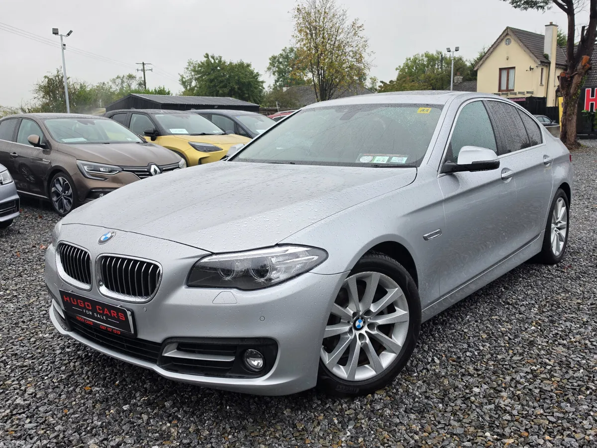 BMW 5-Series Saloon, Diesel, 2015, Silver