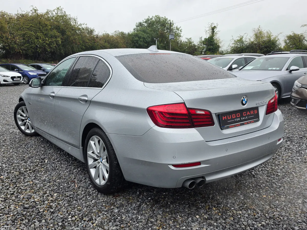 BMW 5-Series Saloon, Diesel, 2015, Silver